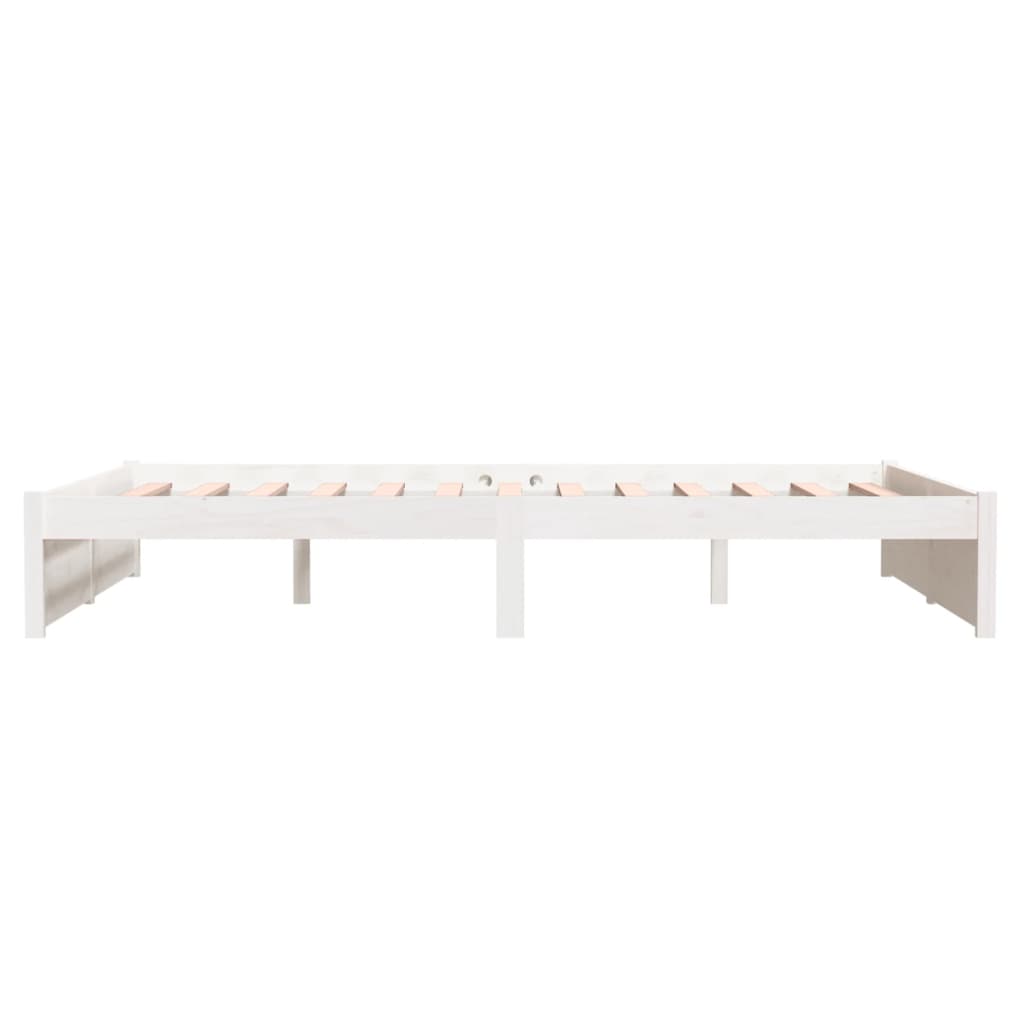 Sengeramme Hvit Heltre 140X190 Cm