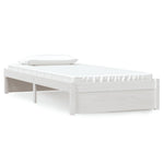 Sengeramme Hvit Heltre 90X200 Cm