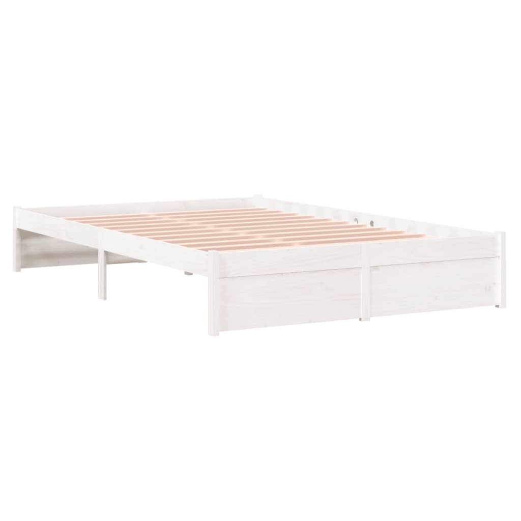 Sengeramme Hvit Heltre 120X200 Cm