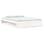Sengeramme Hvit Heltre 160X200 Cm