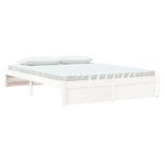 Sengeramme Hvit Heltre 160X200 Cm