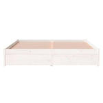 Sengeramme Hvit Heltre 160X200 Cm