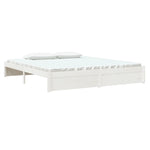 Sengeramme Hvit Heltre 180X200 Cm Super King
