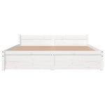 Sengeramme Hvit Heltre 140X200 Cm