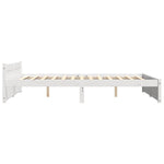 Sengeramme Hvit Heltre 140X200 Cm