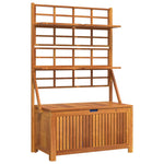 Oppbevaringsboks Med Espalier 99X50X160 Cm Heltre Akasie