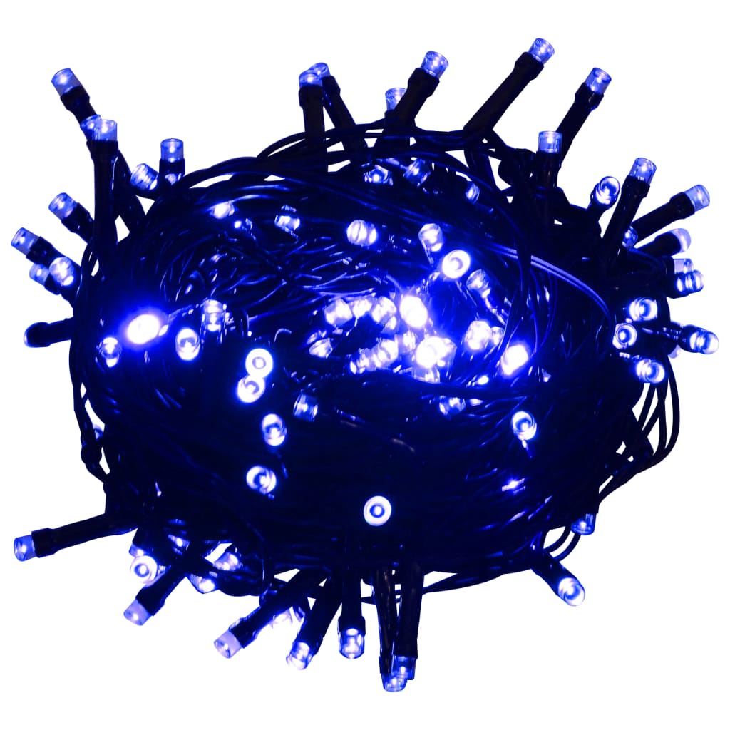 Led-Strenglys Med 150 Lysdioder Blå 15 M Pvc