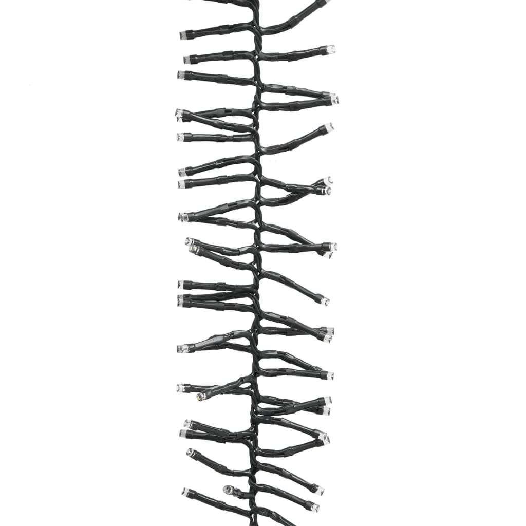 Led-Strenglys Med 3000 Lysdioder Kaldhvit 23 M Pvc