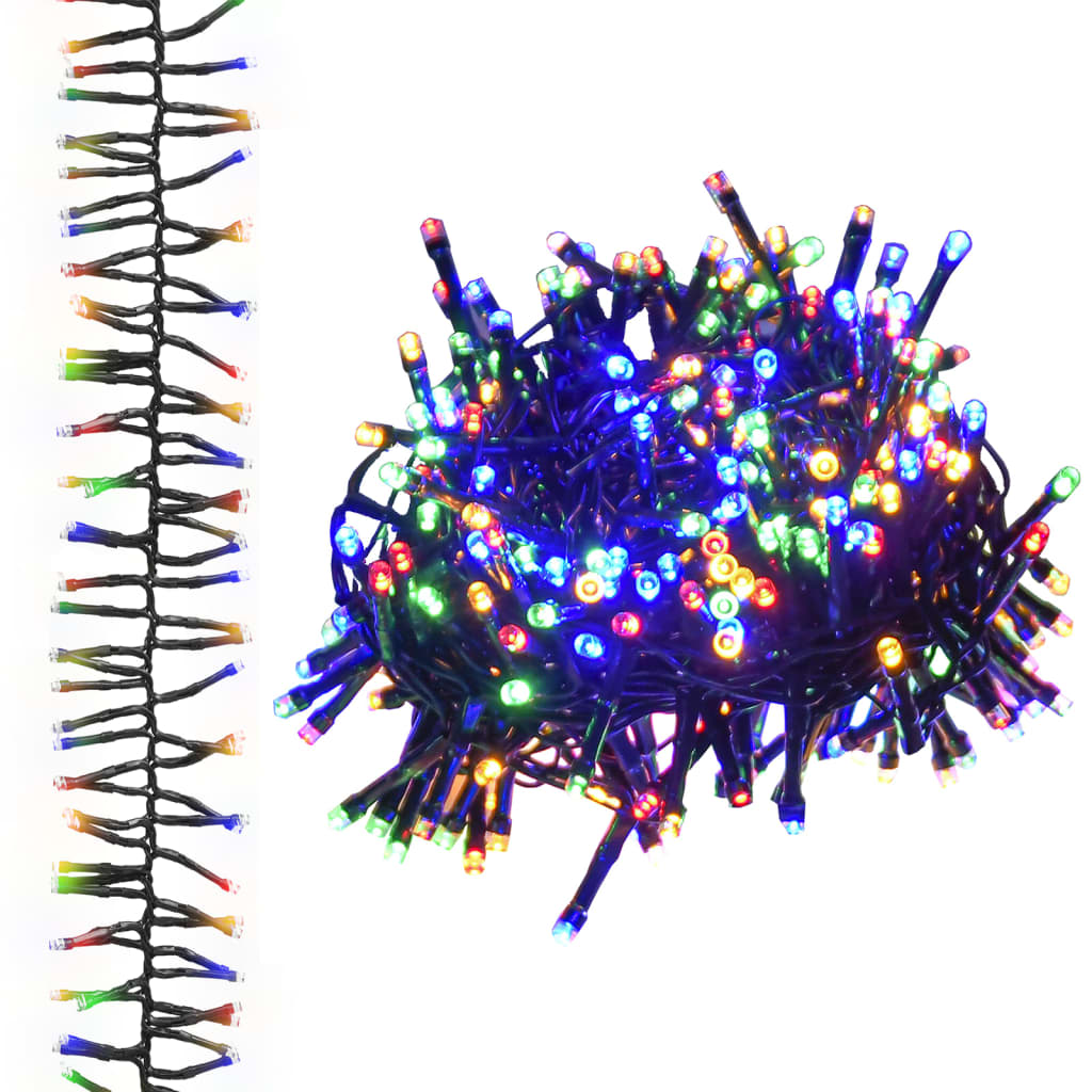 Led-Strenglys Med 3000 Lysdioder Fargerik 23 M Pvc