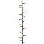 Led-Strenglys Med 2000 Lysdioder Flerfarget 45 M Pvc
