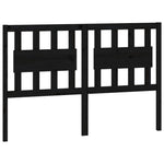 Sengegavl Svart 145,5X4X100 Cm Heltre Furu