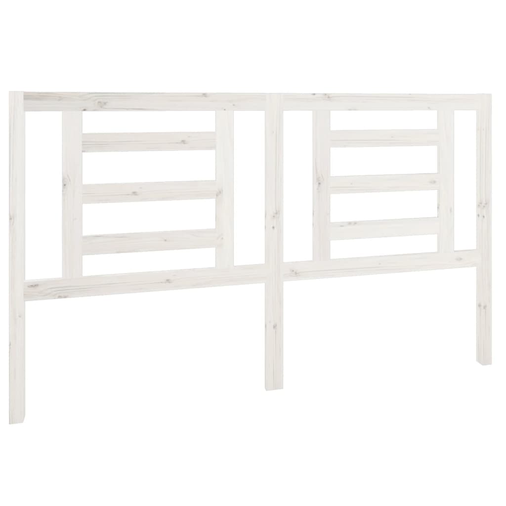 Sengegavl Hvit 166X4X100 Cm Heltre Furu