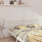 Sengegavl Hvit 166X4X100 Cm Heltre Furu