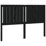 Sengegavl Svart 145,5X4X100 Cm Heltre Furu