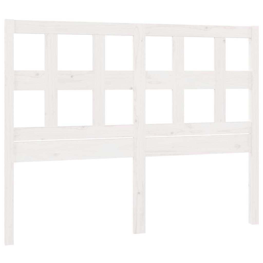 Sengegavl Hvit 205,5X4X100 Cm Heltre Furu