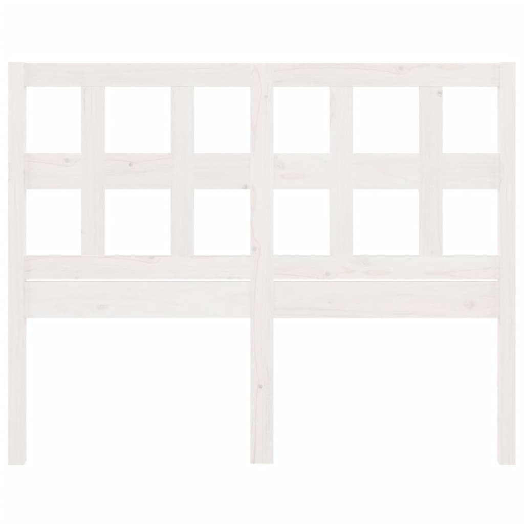 Sengegavl Hvit 205,5X4X100 Cm Heltre Furu