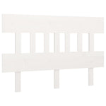 Sengegavl Hvit 123,5X3X81 Cm Heltre Furu