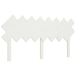Sengegavl Hvit 159,5X3X80,5 Cm Heltre Furu