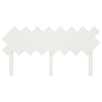 Sengegavl Hvit 159,5X3X80,5 Cm Heltre Furu