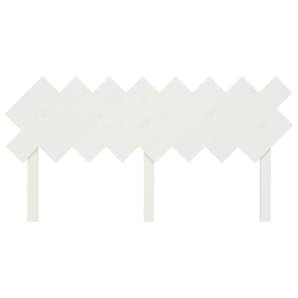 Sengegavl Hvit 159,5X3X80,5 Cm Heltre Furu