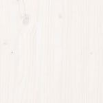 Sengegavl Hvit 159,5X3X80,5 Cm Heltre Furu
