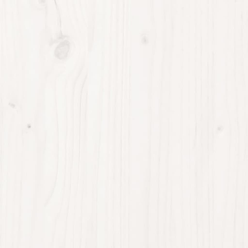 Sengegavl Hvit 159,5X3X80,5 Cm Heltre Furu