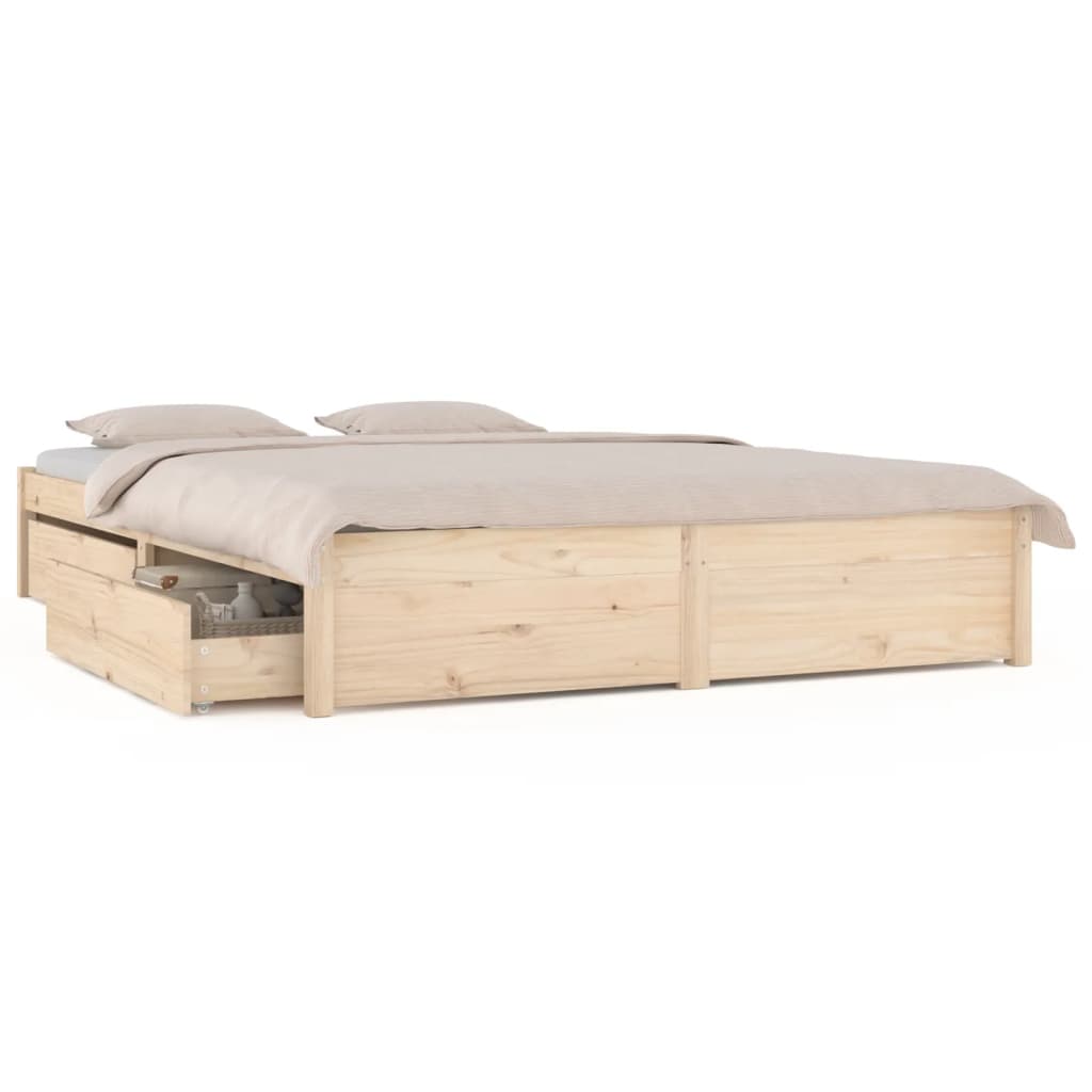 Sengeramme Med Skuffer 140X190 Cm