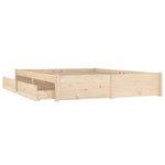Sengeramme Uten Madrass Med Skuffer 120X200 Cm