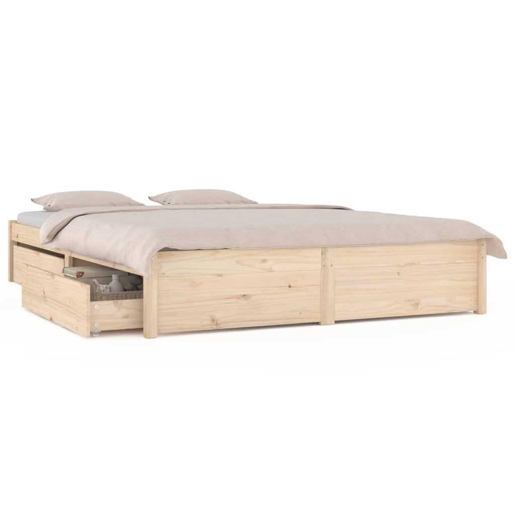 Sengeramme Med Skuffer 180X200 Cm Super King