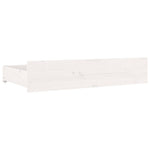 Sengeramme Med Skuffer Hvit 180X200 Cm Super King