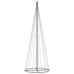 Juletre Kjegleformet Fargerik 732 Lysdioder 160X500 Cm