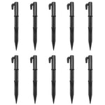 Juletre Med Bakkeplugg 310 Led Kaldhvit 300 Cm