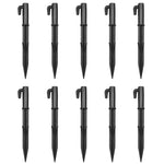 Juletre Med Bakkeplugg 310 Led Flerfarget 300 Cm