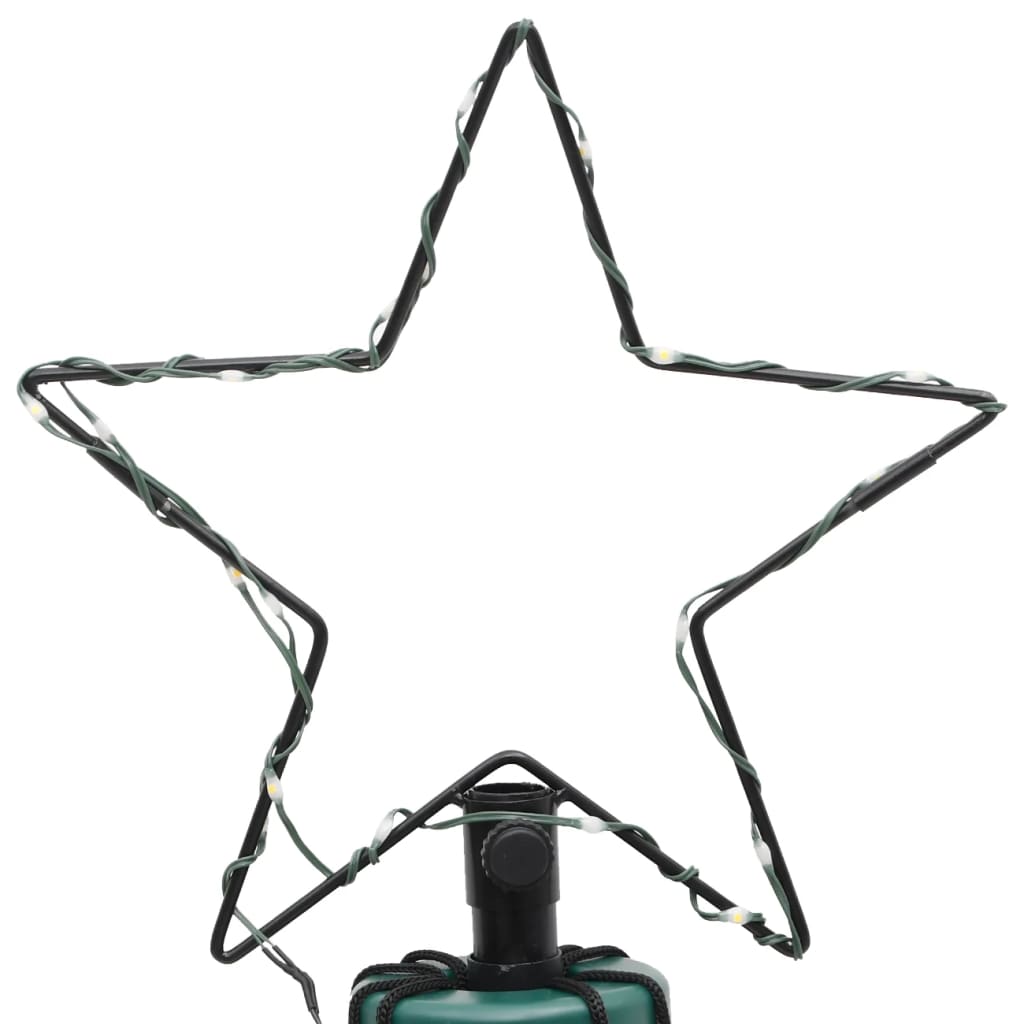 Juletre Med Bakkeplugg 732 Lysdioder Kaldhvit 500 Cm