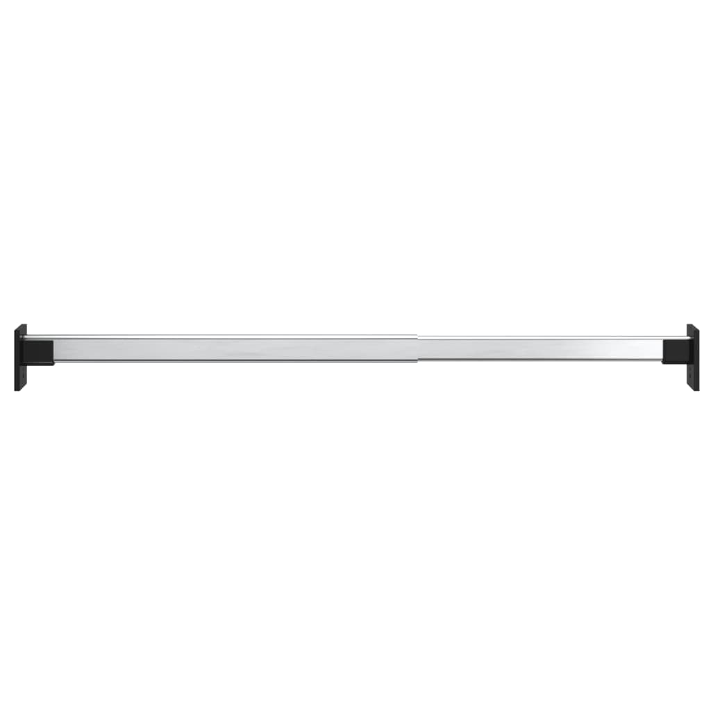 Teleskopiske Garderobestenger 4 Stk Sølv 58-100 Cm