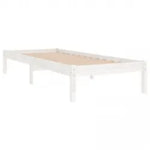 Sengeramme Hvit Heltre 90X200 Cm