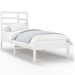 Sengeramme Hvit Heltre 90X200 Cm