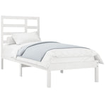 Sengeramme Hvit Heltre 90X200 Cm