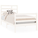 Sengeramme Hvit Heltre 90X190 Cm Single