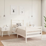 Sengeramme Hvit Heltre 90X190 Cm Single