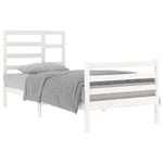 Sengeramme Hvit Heltre 90X200 Cm