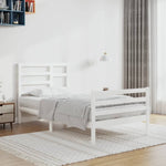 Sengeramme Hvit Heltre 90X200 Cm