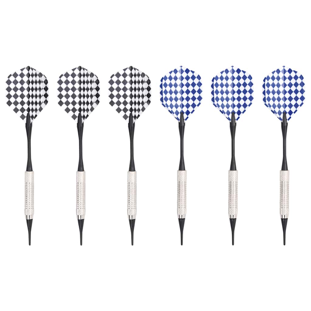 Elektronisk Dartskive Med Piler Svart Polypropylen