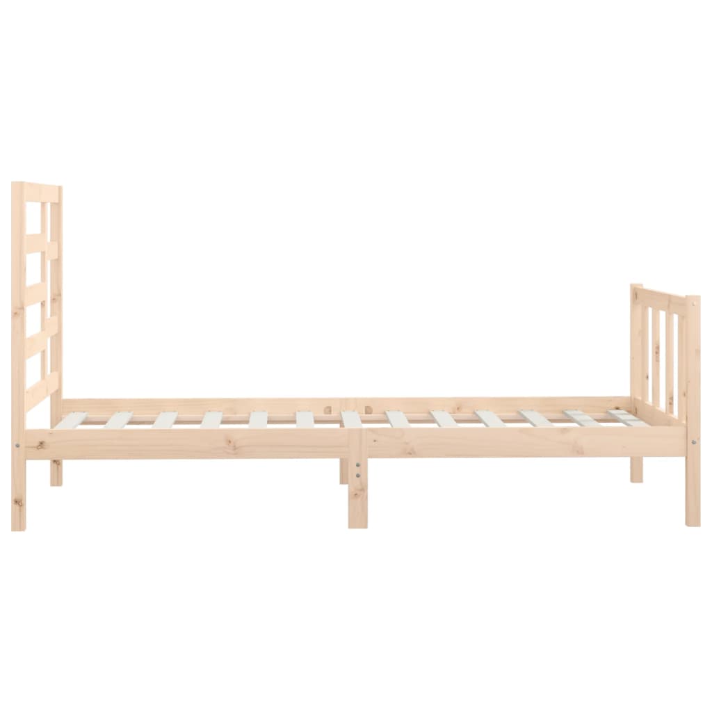 Sengeramme Uten Madrass 90X200 Cm Heltre Furu