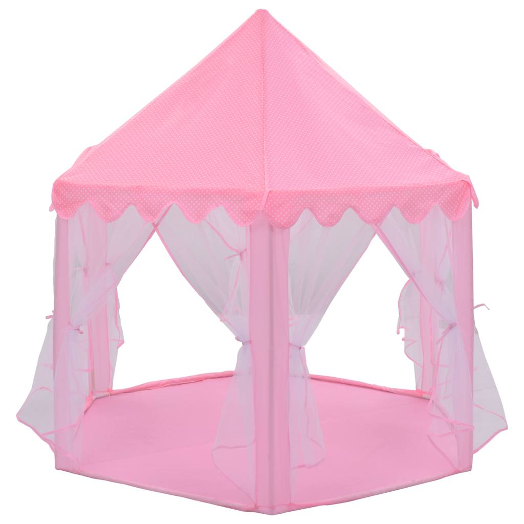 Prinsessetelt Med 250 Baller Rosa 133X140 Cm