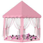 Prinsessetelt Med 250 Baller Rosa 133X140 Cm