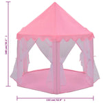 Prinsessetelt Med 250 Baller Rosa 133X140 Cm