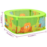 Ballbasseng Med 300 Baller For Barn 75X75X32 Cm