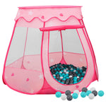 Leketelt Med 250 Baller Rosa 102X102X82 Cm