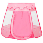 Leketelt Med 250 Baller Rosa 102X102X82 Cm